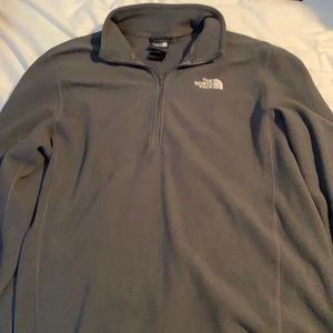 North face grey pullover